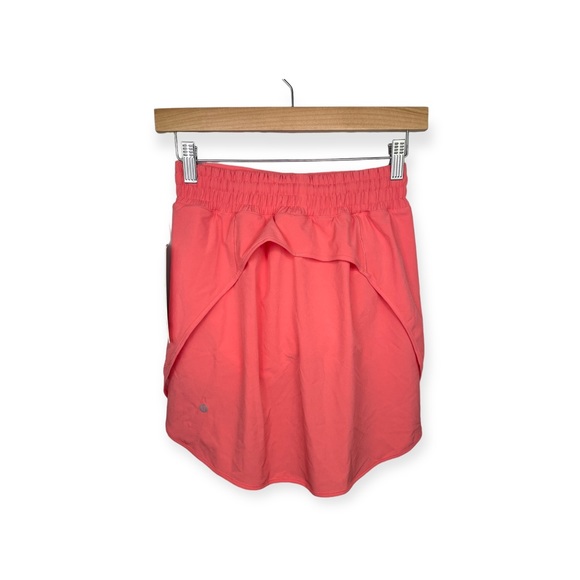 Lululemon Hotty Hot HR Skirt Long Pink Salmon NWT - Picture 2 of 7